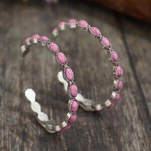 Natural✦ Dangle Oval Earrings ✦